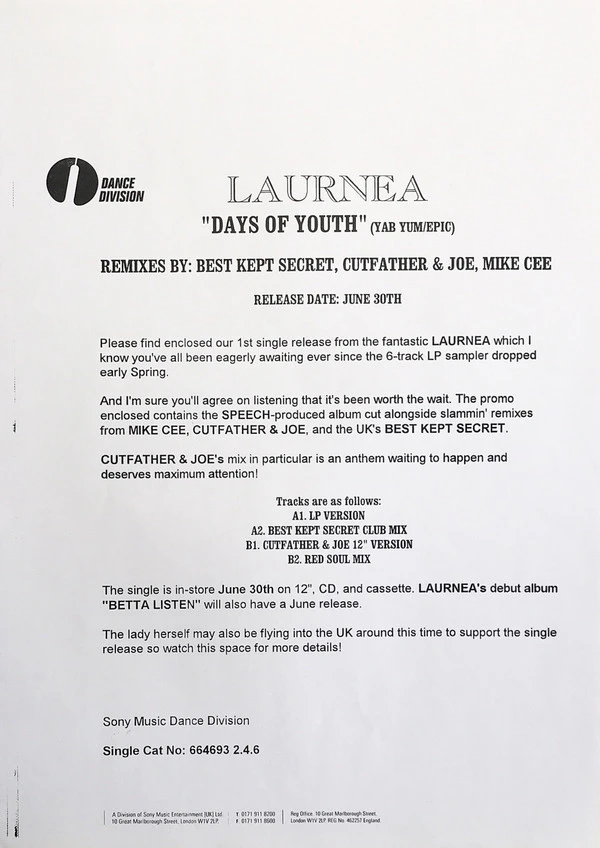 Days Of Youth