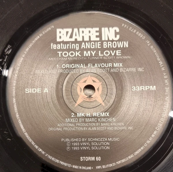 Took My Love