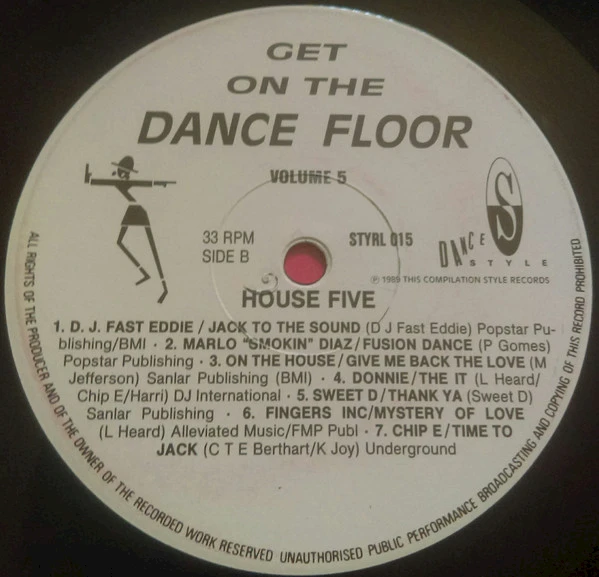 Get On The Dance Floor Volume 5