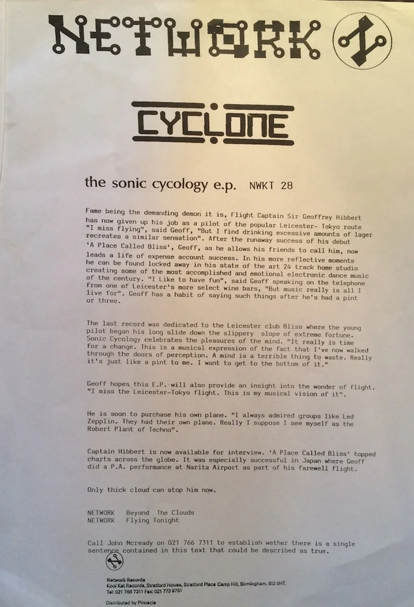 The Sonic Cycology E.P.