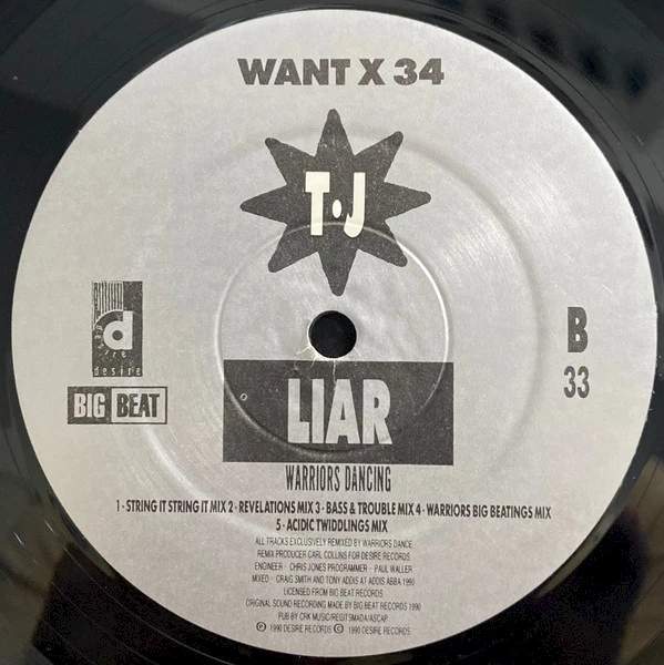 Liar (The Warrior Dance Remixes)