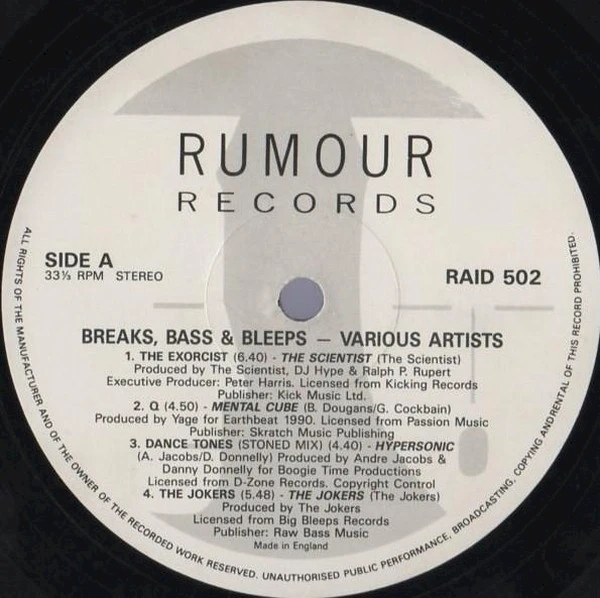 Breaks, Bass & Bleeps