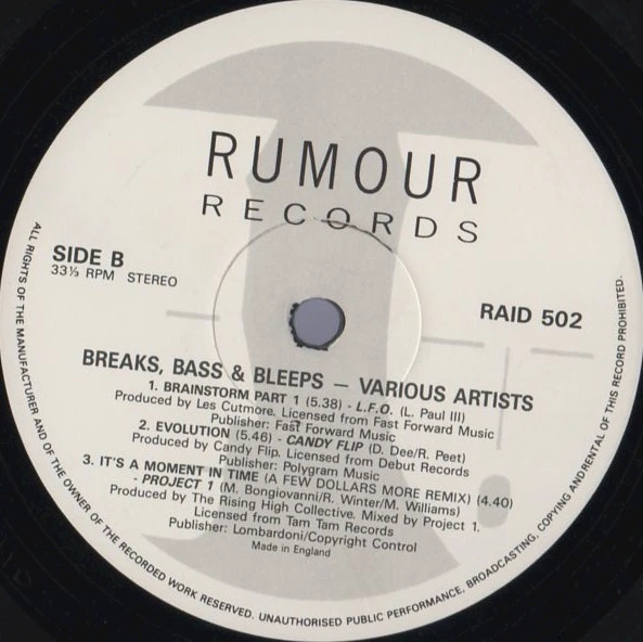 Breaks, Bass & Bleeps