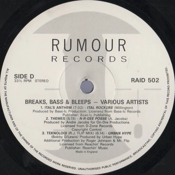 Breaks, Bass & Bleeps